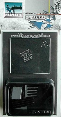 Aires 4249 Browning M2 .50 cal. wing mounted - electrical release 1/48
