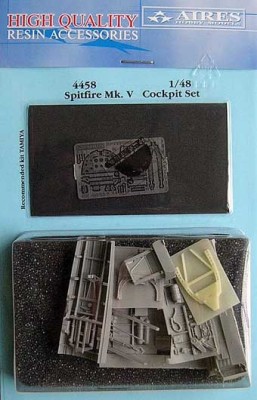 Aires 4458 Spitfire Mk. V cockpit set 1/48