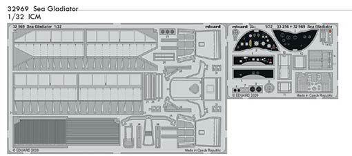 Eduard 32969 SET Sea Gladiator (ICM)