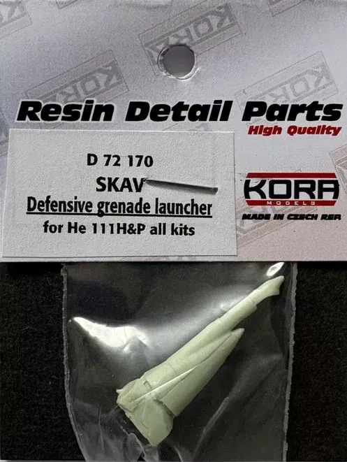 Kora Model AD72170 SKAV Defensive grenade launcher (for He 111) 1/72