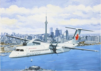Восточный Экспресс 144135 Dash 8 Q400 Air Canada 1/144