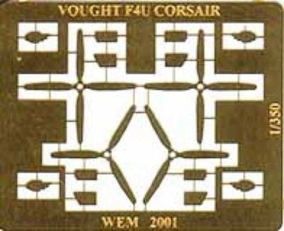 White Ensign Models PE 35058 F4U CORSAIR PE for 6 aircraft 1/350