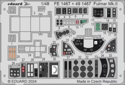 Eduard FE1467 Fulmar Mk.II (TRUMP) 1/48