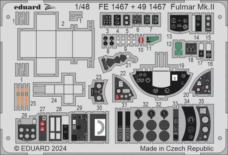 Eduard FE1467 Fulmar Mk.II (TRUMP) 1/48