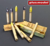 Plusmodel DP3060 8,8cm ammo KwK 36 Tiger II, Pak 43, Elefant 1/35
