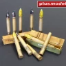 Plusmodel DP3060 8,8cm ammo KwK 36 Tiger II, Pak 43, Elefant 1/35