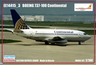 Восточный Экспресс 14415-3 Авиалайнер Б-731 Continental 1/144