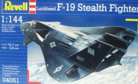 Revell 04051 Американский самолёт "F-19 Stealth Fighter" 1/144