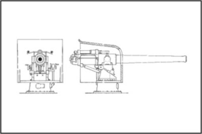 Planet Models MV7279 Naval 102mm Gun 1/72