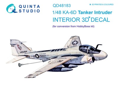 Quinta studio QD48183 KA-6D (для конверсии из модели HobbyBoss) 1/48