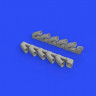 Eduard 648588 BRASSIN 1/48 Il-2 exhaust stacks (TAM)