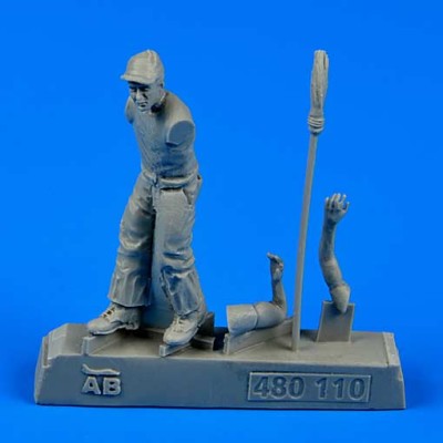 Aerobonus 480110 U.S. Army aircraft mechanic WWII - Pacific theatre 1/48