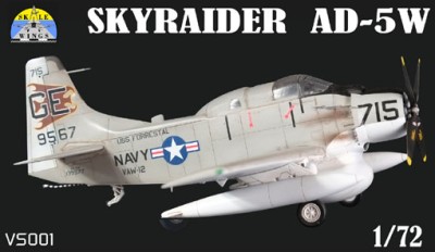 Scale Wings VS001 Douglas AD-5W Skyraider 1:72