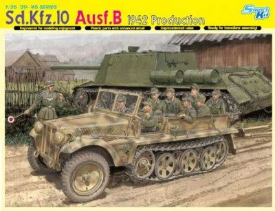 Dragon 6731 Demag SdKfz 10 Ausf. B 1942 Production 1/35