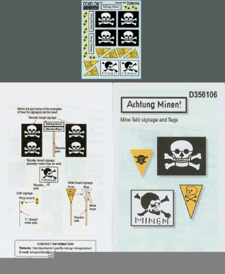 Echelon FD D356106 Achtung Minen! 1/35