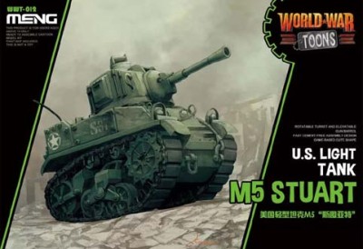 Meng Model WWT-012 U.S. Light Tank M5 M5 Stuart