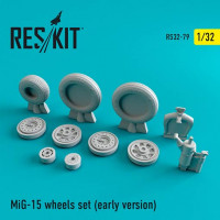 Reskit RS32-0079 MiG-15 early wheels set 1/32