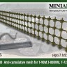 Miniarm 35280 Противокумулятивная сетка - экран 4шт -Т-72Б3М,Т-90М, Т-80БВМ и др. 1/35