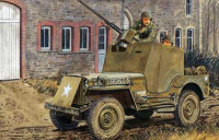 Dragon 6714 Willys MB (Armored Truck, w/ .50 cal. MG) 1/35