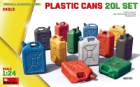 Miniart 24013 Plastic Cans 20L (12 pcs.) 1/24