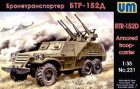 UniModel UMM-35231 Soviet Armoured troop-carrier BTR-152D 1/35