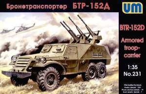 UniModel UMM-35231 Soviet Armoured troop-carrier BTR-152D 1/35