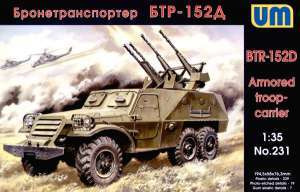 UniModel UMM-35231 Soviet Armoured troop-carrier BTR-152D 1/35