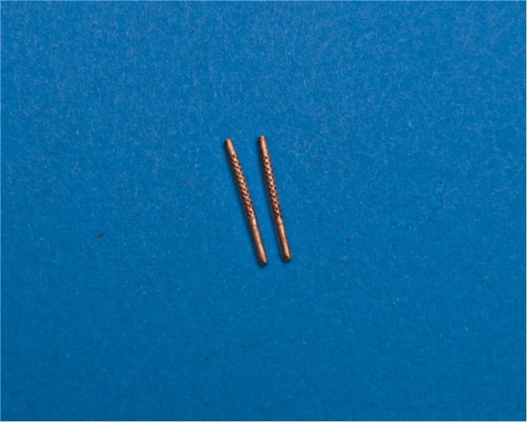 Mini World A7231A Browning machine gun cal.30 barrel (2 pieces) 1/72