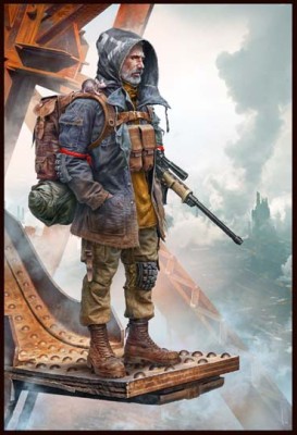 Master Box 35213 Постапокалиптика: старый рейдер Вадим 1/35