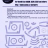 New Ware NWA-M0153 Mask F/A-18F Super Hornet BASIC (REV) 1/48