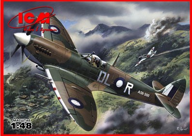 ICM 48067 Спитфайр Mk. VIII, ВВС Великобритании 1/48