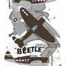 Lf Model C4475 Decals P-47D-2-RA Thunderbolt over Europe 1/144