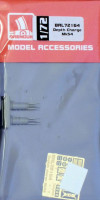 Brengun BRL72164 Depth Charge Mk54 - 2 pcs. (resin&PE set) 1/72