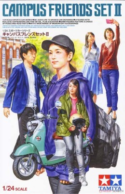 Tamiya 24356 Campus Friends Set II 1/24