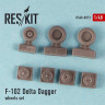 Reskit RS48-0073 F-102 Delta Dagger wheels set (HAS,REV) 1/48