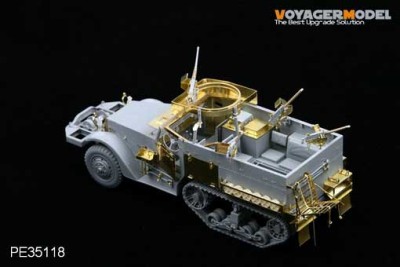 Voyager Model PE35118 WWII M2A1 half track For DRAGON6329 1/35