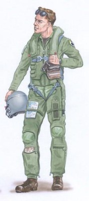 Plus model AL4011 Pilot F-16 / Pilot F-16 1:48