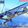 Kovozavody Prostejov 72191 Piper L-4 Grasshopper w/Brodie Hook (3x camo) 1/72