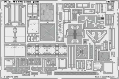 Eduard 36121 M-3 GMC 75mm Dragon