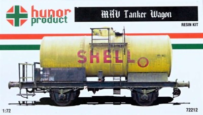Hunor Product 72212 MAV Tanker Wagon (resin kit &amp; PE parts) 1/72