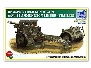 Bronco CB35046 QF 25pdr Field Gun Mk.II/1 1/35
