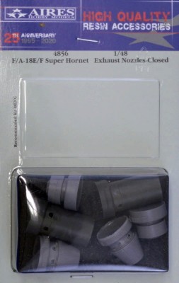 Aires 4856 F/A-18E/F S.Hornet exh.nozzles closed (MENG) 1/48