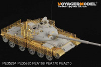 Voyager Model PEA170 Modren Russian Army T-62 Medium Tank Slat Armour (PATTERN 1) 1/35