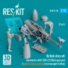 Reskit F72050 British Aircraft mech. w/ SUU-23 20mm (3 fig) 1/72
