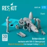 Reskit F72050 British Aircraft mech. w/ SUU-23 20mm (3 fig) 1/72