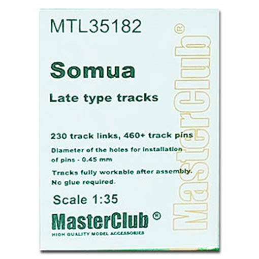 Master Club MTL-35182 Tracks for Somua Late 1/35