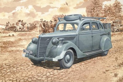 Roden 35818 Ford V8-G81A Funkwagen (2 x camo) 1/35