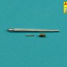 Aber 35L292 25mm M242 Bushmaster ribbed chain gun barrel & 7,62mm M240 machine gun barrel used on late M2A3 Bradley or LAV-25 Piranha (designed to be used with Italeri, Meng Model, Tamiya and Trumpeter kits) 1/35