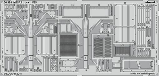 Eduard 36393 M35A2 truck 1/35