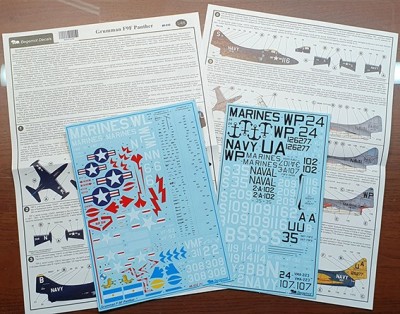 Begemot Decals 48-032 Grumman F9F Panther 1/48
